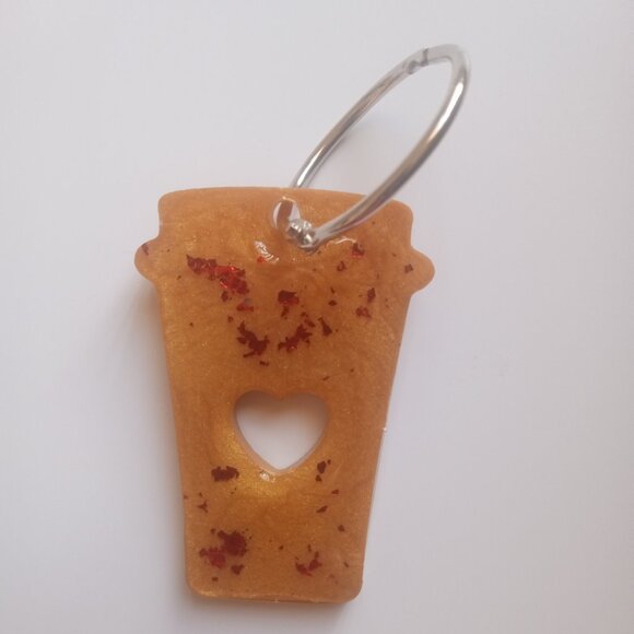 Coffee Cup Keychain - Picture 2 of 3